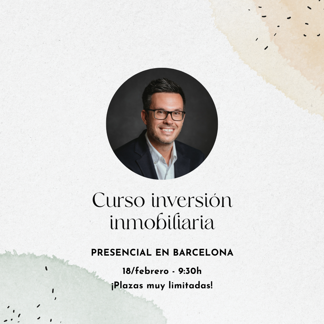 Curso inversión inmobiliaria Barcelona